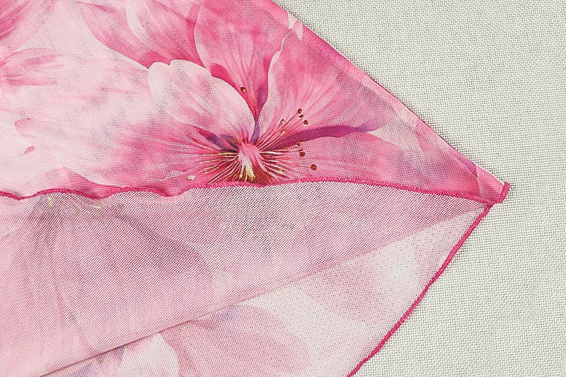 Color-matched pleated wrap-around slimming A-line skirt - suitable for outings and parties as a full-length dress