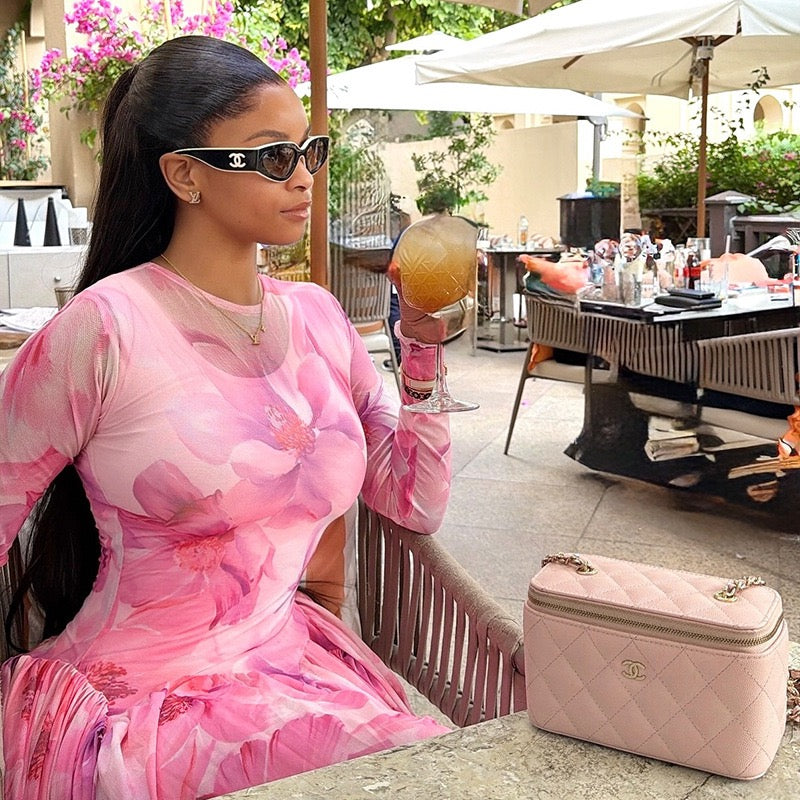 Color-matched pleated wrap-around slimming A-line skirt - suitable for outings and parties as a full-length dress